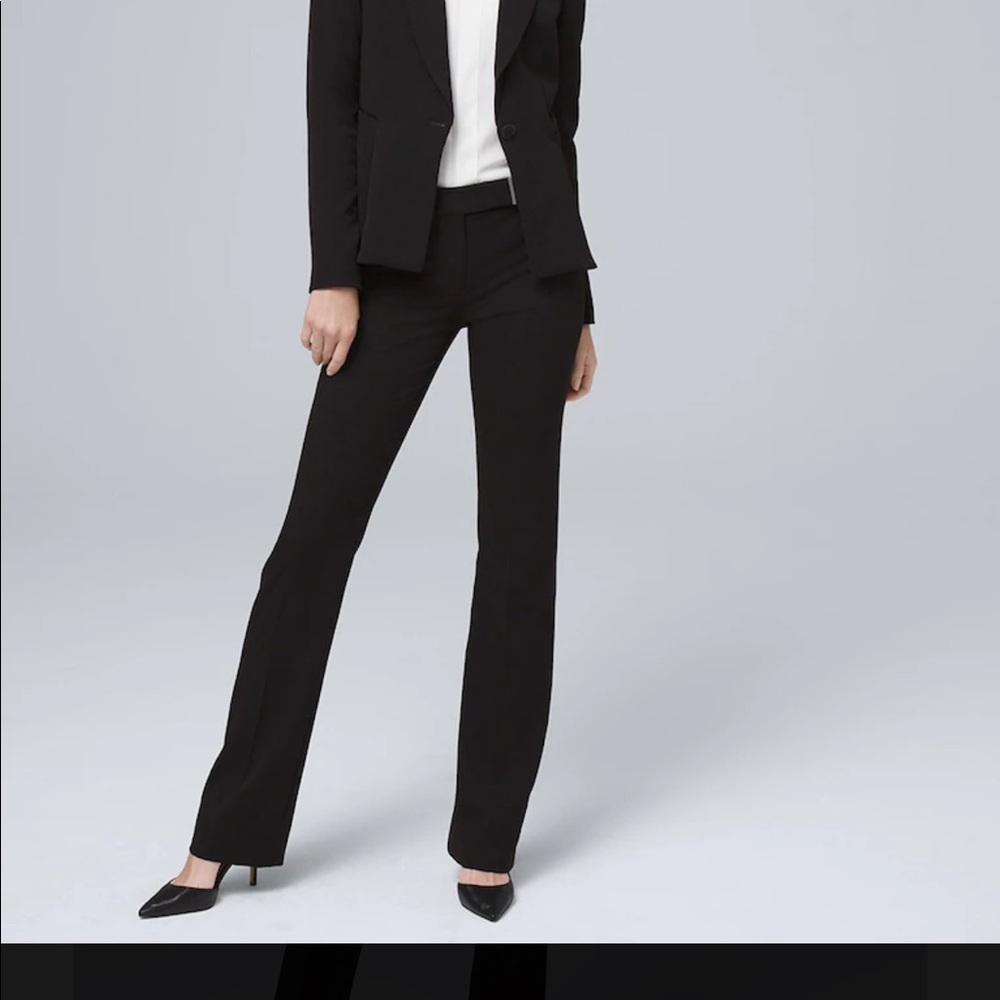 Stretch Slim boot cut pants